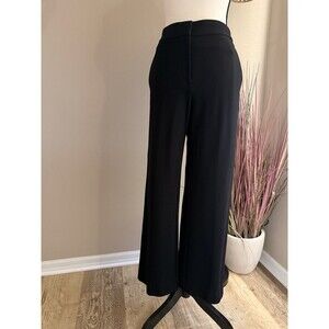 Ann Taylor Black Wide Leg Dress Pants Size 8 NWOT